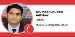Interview Mr Madhusudan Adhikari Lecturer at The Lalit Suri Hospitality School